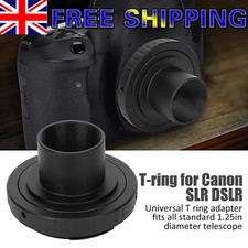 Lens Adapter T-ring for Canon SLR DSLR Camera + 1.25" Telescope Mount Adapter RH
