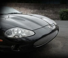 One Piece Convex Mesh Grille for Jaguar XK8 & XKR 2005 2006 models