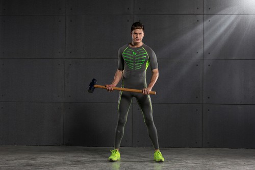 Mens Compression Leggin Workout Training Leggings Running Gym Thermal Base Layer - Picture 44 of 69