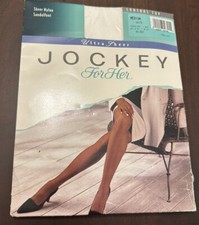 Vintage Jockey For Her Color White Medium Pantyhose Size Medium