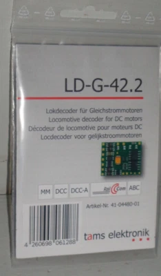 TAMS ELEKTRONIK Tams LD-G-42.2 41-04480-01 Lokdecoder ohne Kabel