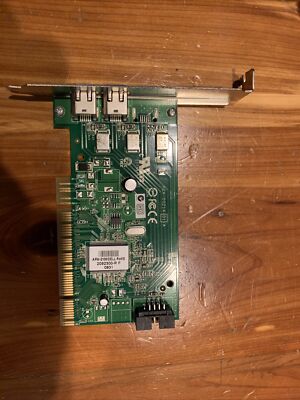 Dell H924H Low Profile 2 Port & Internal Header PCI Firewire Card FAE10 AM1
