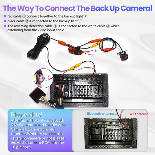 10.1'' Apple Carplay For Mitsubishi Lancer 2008-17 Android Auto Car Stereo Radio - Picture 16 of 18