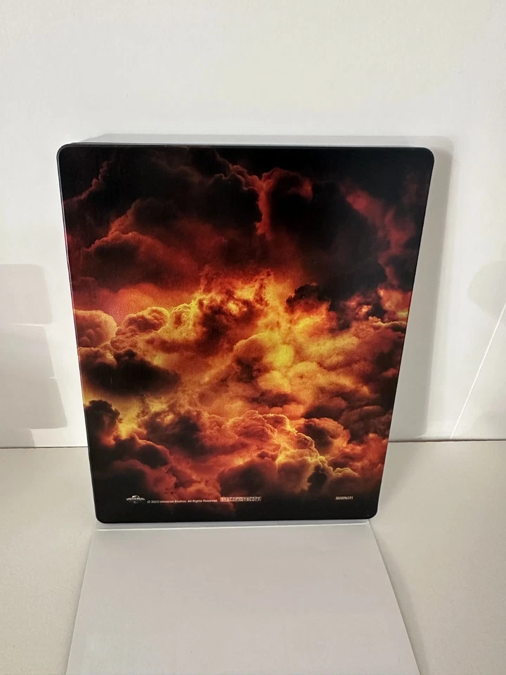 Oppenheimer 4K UHD / Blu Ray Steelbook 3 Disc OOP RARE - Image 3 of 4