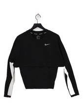 Nike Women's Hoodie L Multi Polyester with Elastane Pullover