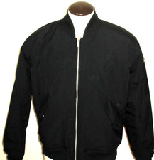 Nike Air Jordan Men's THERMA-FIT Renegade Zip Up Flight Bomber jacket Black NWT