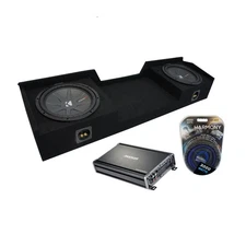 04-15 Fits Nissan Titan King or Crew Kicker CompR CWR12 Dual 12 Sub Box CX1200.1