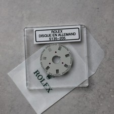 NEW Rolex 3055-5135-205 Day Indicator Disc Datum DAY-DATE Deutschgrau