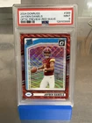 2024 Donruss Jayden Daniels Optic Preview Red Wave PSA Mint 9 Rookie Card!!