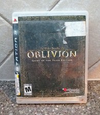 PLAYSTATION 3 PS3 OBLIVION THE ELDER SCROLLS IV GAME OF THE YEAR FREE SHIPPING
