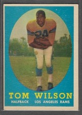1958 Topps #67 Tom Wilson (VGEX-EX) Los Angeles Rams