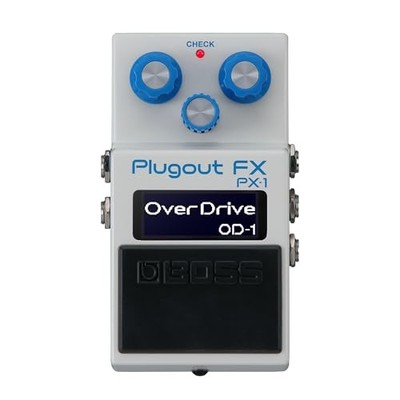 Boss PX-1 Plug-Out FX-Pedal 16 erweiterbare Effekte spezielle Gitarren-App