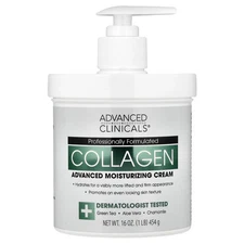 Collagen, Advanced Moisturizing Cream, 1 lb (454 g)