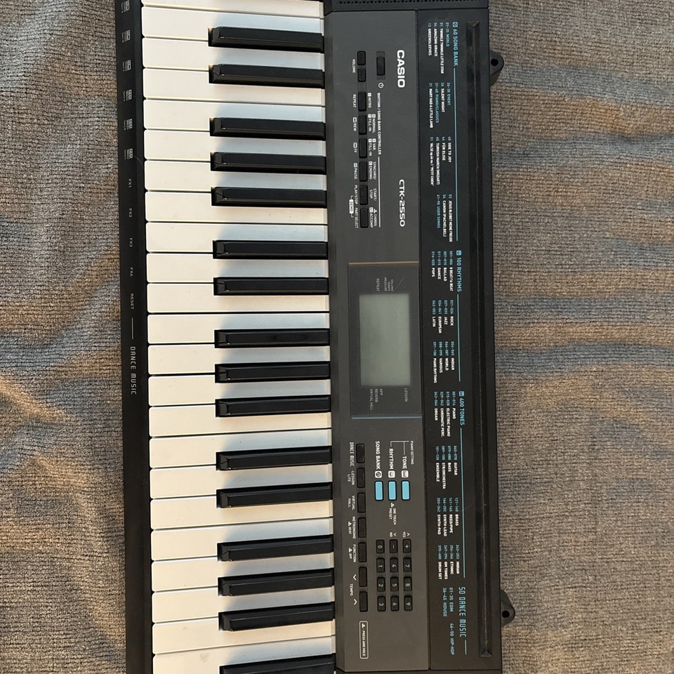 Casio CTK-2550 Premium Keyboard Package with Stool And Stand GREAT ...
