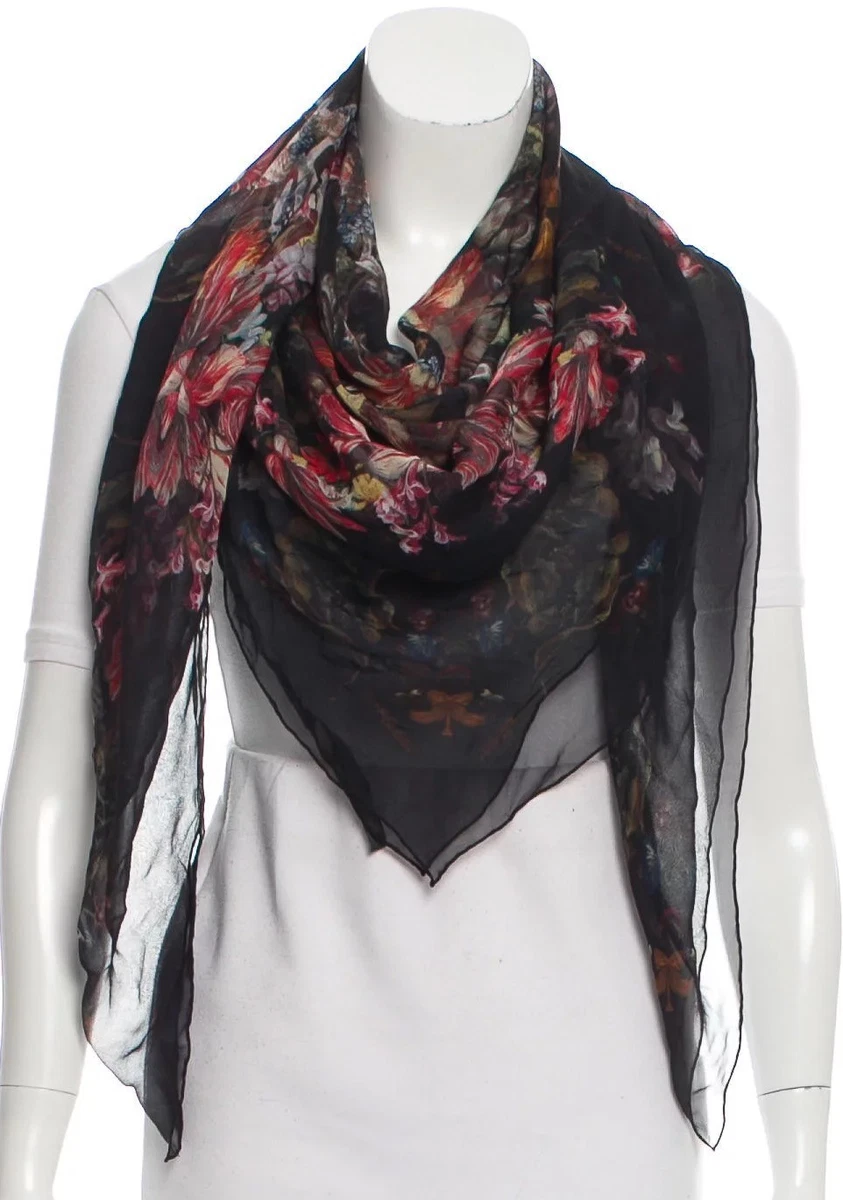 Alexander McQueen Floral Scarves & Wraps for Women for sale | eBay