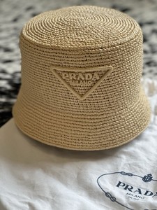 Prada Raffia Hat | eBay