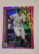 Ben Rice 2025 Topps Update Pink Holo Foil RC Yankees #US25 Rookie Debut