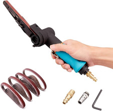 Pneumatic Tool Air Belt Sander14 Air Inletair Belt Sander With 12pc Belts