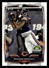 2014 Topps Brandon Marshall #PP-159 Power Players 