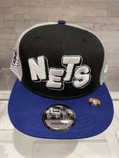 Brooklyn Nets City Edition New Era NBA Logo Baseball Cap SnapBack Trucker Hat