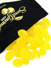 Natural Sanded Lemon Drops Old-Fashioned Hard Candy Bulk 2 Pounds