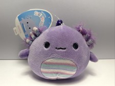 Squishmallows Monica the Axolotl 3.5"H Clip-on NWT