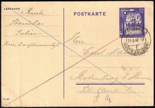 Deutsches Reich 1942 Ganzsache Generalgouvernement gebraucht