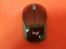 Logitech M187 Wireless Mini Mouse Black Missing Receiver Very Good 8611