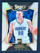 2014-15 PANINI SELECT AARON GORDON ROOKIE CARD RC SILVER PRIZM