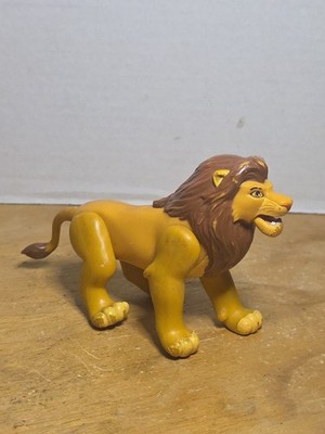 Disney The Lion King 1994 Fighting Action Mufasa Vintage Action Figure Posable 