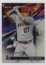 2021 Topps Finest Refractor Mike Trout #57 0rw3