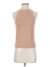 A New Day Women Brown Sweater Vest XS