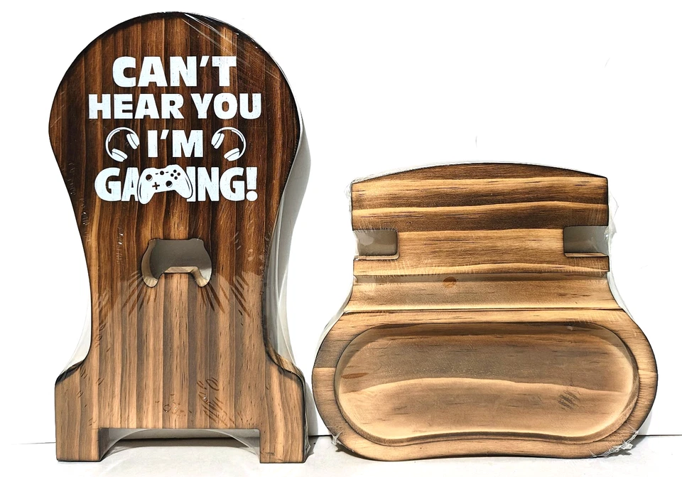 Gamer Gift  - Gaming Headphone Stand w/ Storage Space - Phone Holder - New - Image 3 of 4
