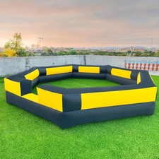 WARSUN 15FT Gaga Ball Pit Inflatable with Powerful Blower, Portable Gagaball ...