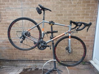 Holdsworth Elan Bici da Strada Telaio Acciaio Shimano 105 Gruppo Idraulico L/XL
