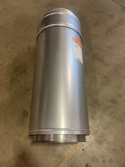 Metal-Fab 12FCS36 12” Diameter, 36” Straight Length