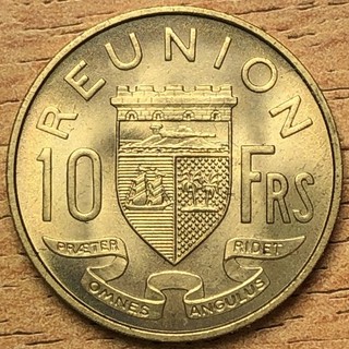 La Réunion ESSAI 1955 10 francs