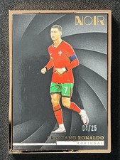 2024-25 Panini Noir FIFA Soccer Cristiano Ronaldo #87 Bronze Frame Portugal /25