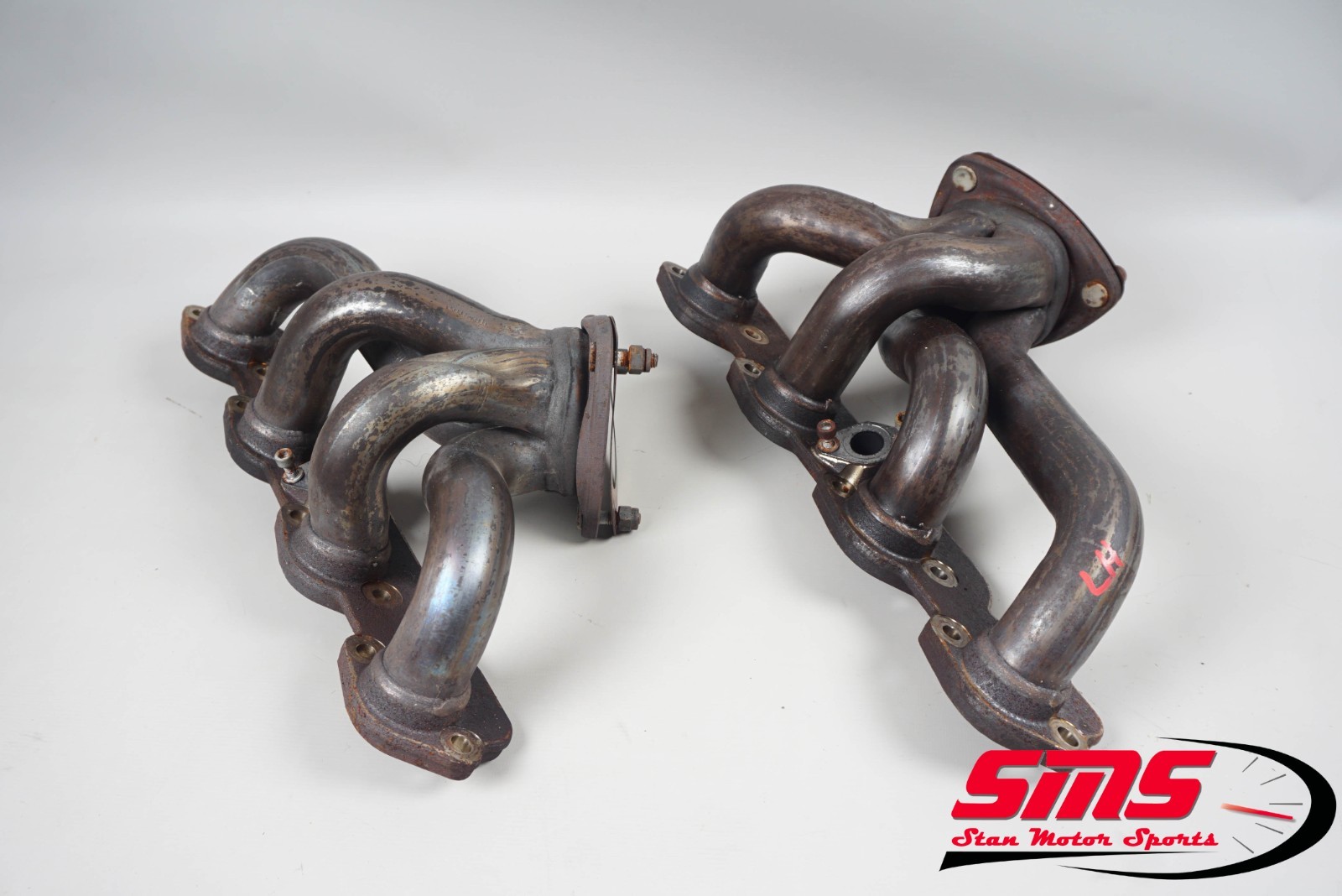 04-19 Maserati Granturismo Quattroporte M145 M139 Exhaust Manifold Headers Pair