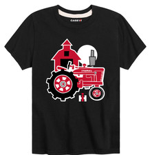 Youth Boys Case IH Farmall Barn T-Shirt D20797