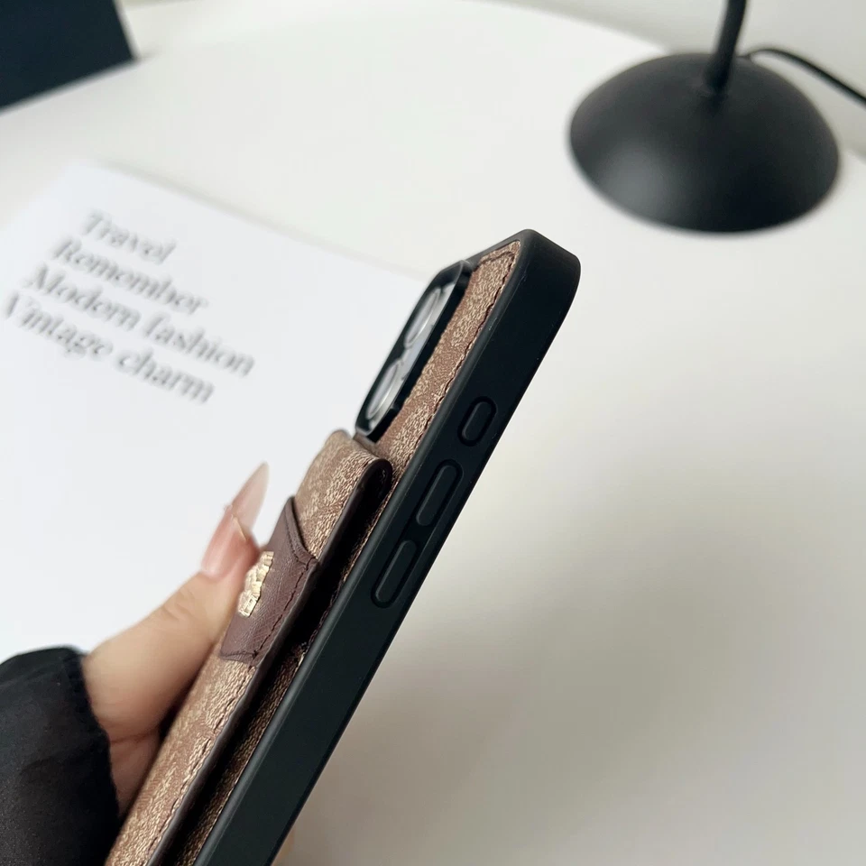 For iPhone 17 16 15 14 Plus 13 12 Pro Max Shockproof Case Wallet ID Card Holder - Image 4 of 4