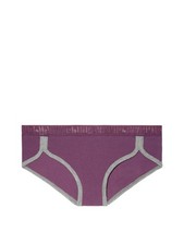 Victoria's Secret PINK Mesh Trim Hipster Panty Deep Purple