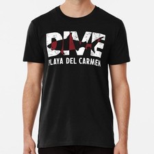 Playa Del Carmen Dive Mexico Shark Diving Size S to 5XL Made in the USA T-Shirt