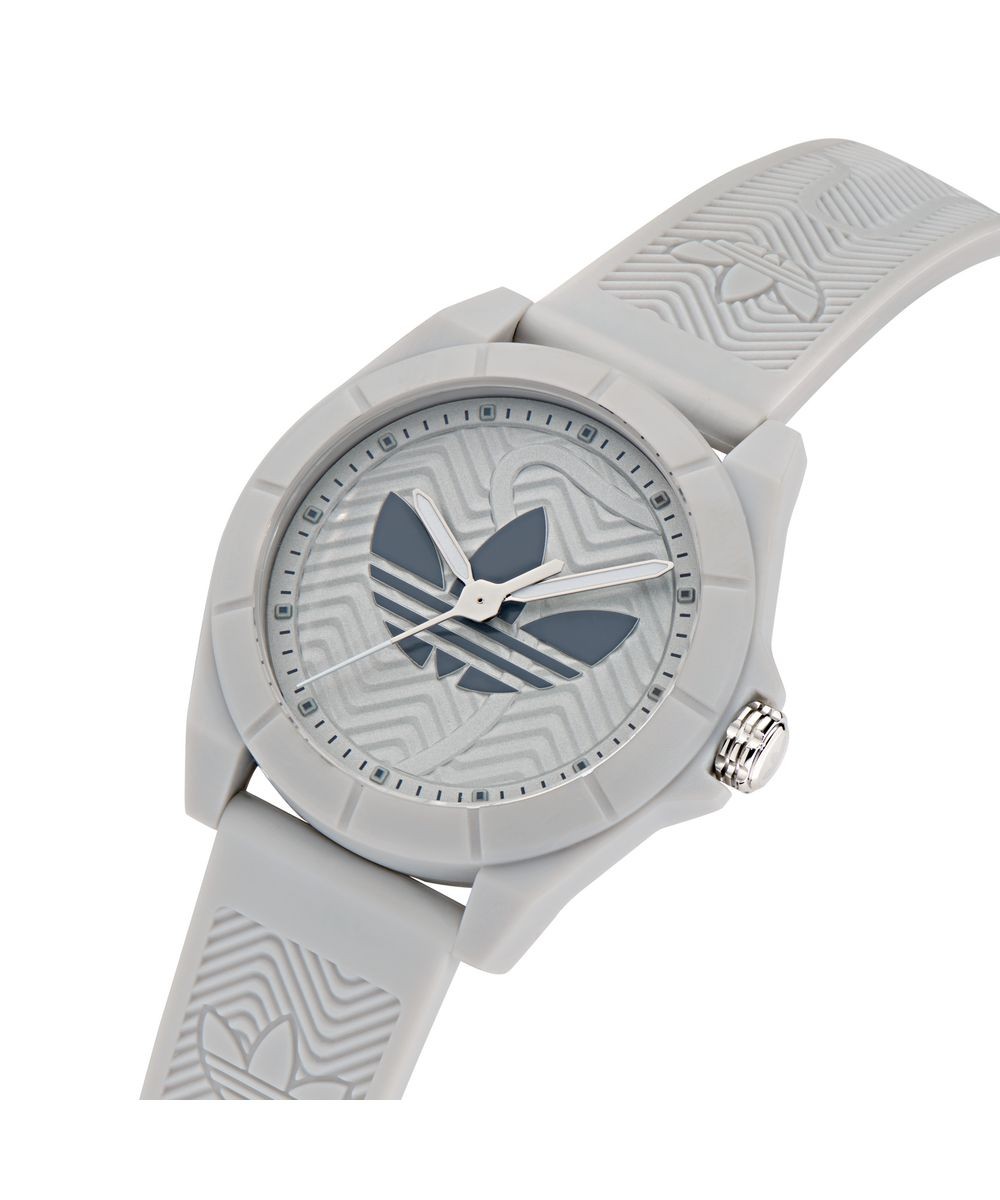 Adidas Originals Grey Unisexs Analogue Watch Project Four AOST25035