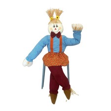 Wedfull Fall Scarecrow Deocr, 43.5'' Large Size Scarecrows Decoration for Aut...