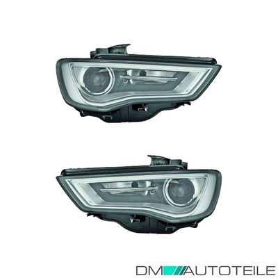 Bi-Xenon Scheinwerfer DS3 + LED SET passt für Audi A3 8V Vorfacelift ab 12-16