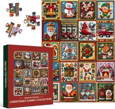 1000 Piece Christmas Jigsaw Puzzle Winter Holiday Scene Challenging Adult Game
