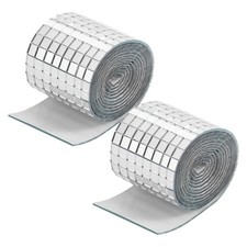 3920 Pcs Mirror Mosaic Tiles Self Adhesive Disco Ball DIY Crafts