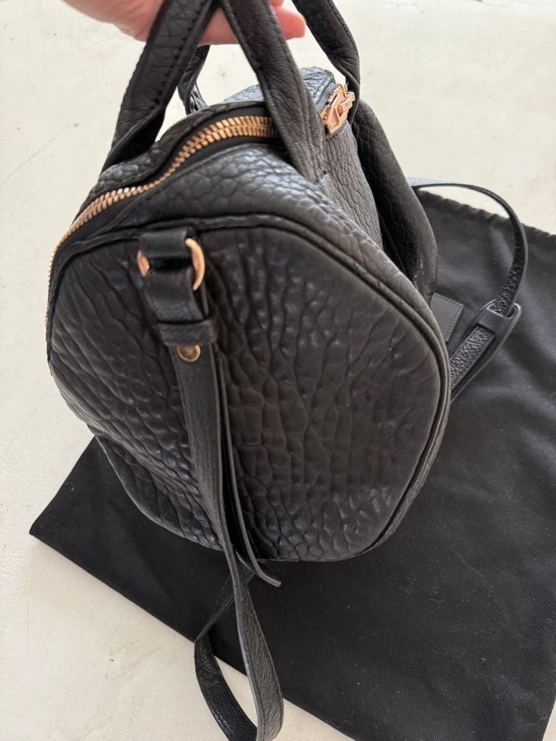 Alexander Wang Rocky Studs 2way Shoulder Bag Leather zip color