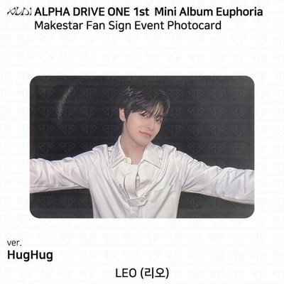 ALD1 Alpha Drive One 1st Mini Euphoria MakeStar Fan Sign Photocard